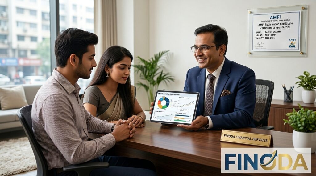 Finoda trust badges IIFL Capital NSE BSE CDSL AMFI IRDAI
