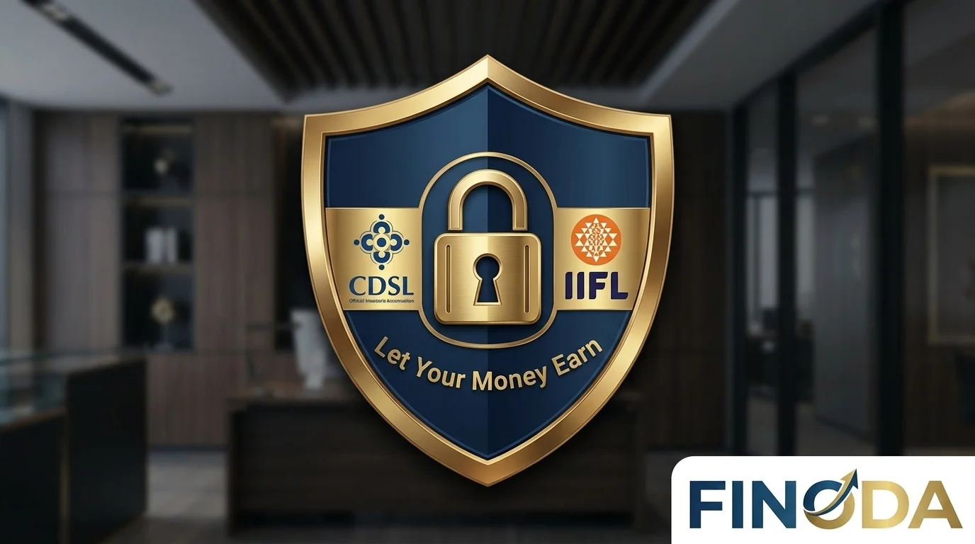 CDSL NSDL demat account security Finoda broker India