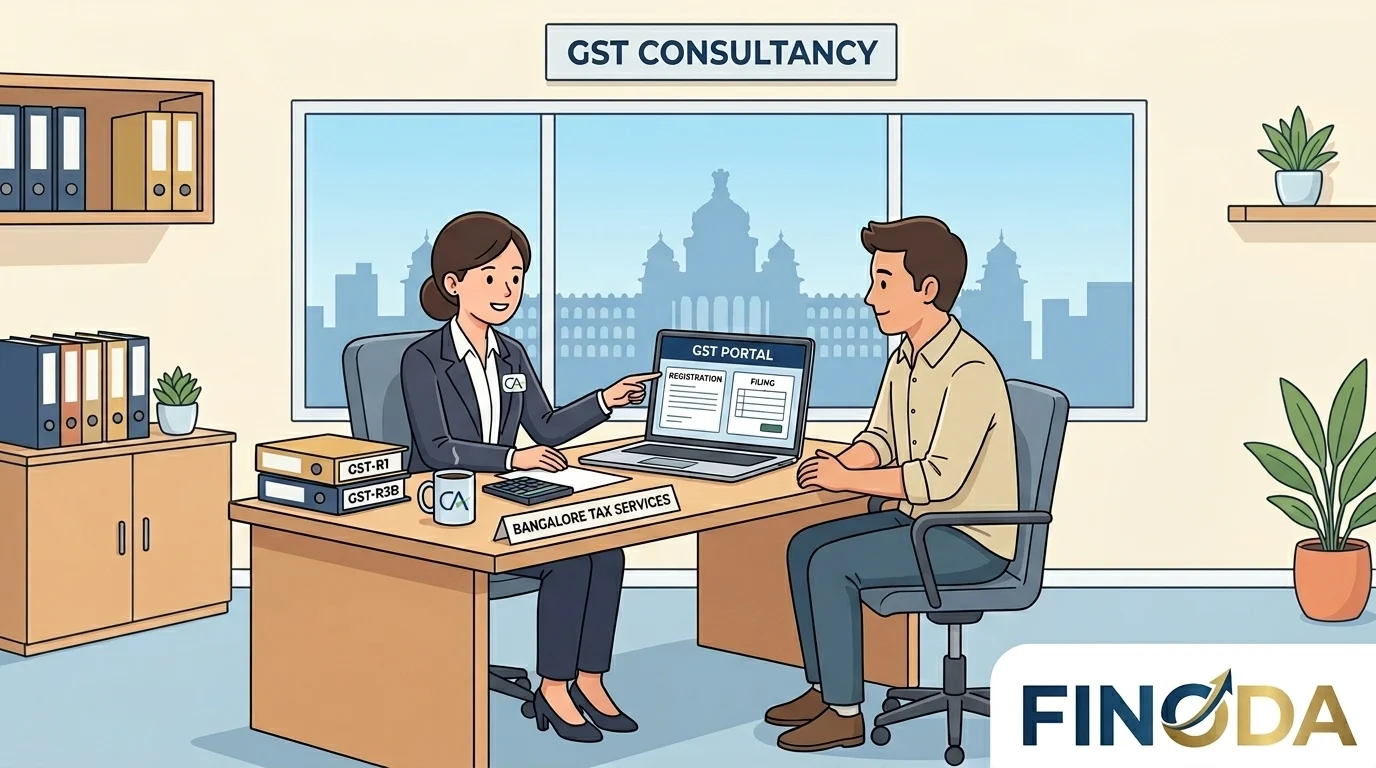 GST registration filing services India consultant Bangalore Finoda