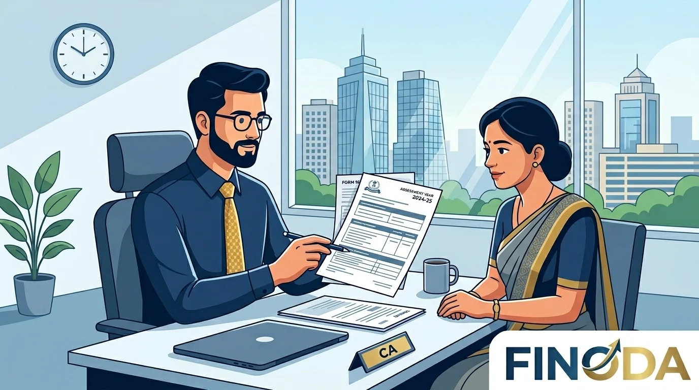 Income tax filing India CA advisor Finoda Bangalore expert