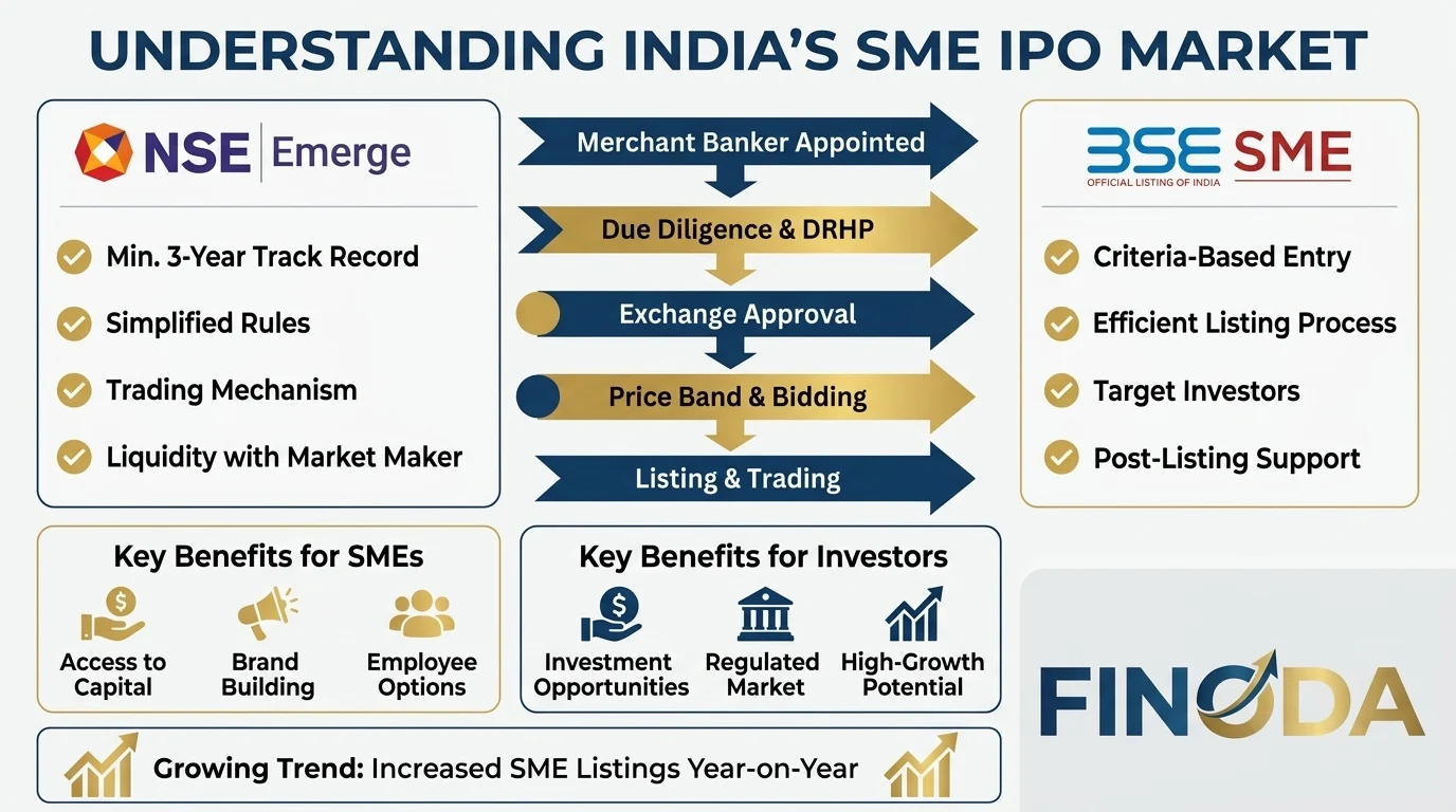 SME IPO India NSE Emerge BSE SME platform 2025 small cap